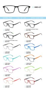 TR-90 plastic frames for glasses, with spring hinges MB05-07