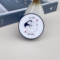 Kit for soft contact lenses (Kits for contact lenses) XF008BearPenguin