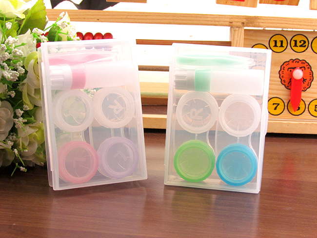 Mini set with contact lens cases HQZZ002, 2pcs
