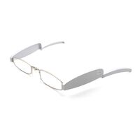 Очки пластиковые для чтения с футляром складные 6028, диоптрии от +0.00 до +4.00, РМЦ=62-64