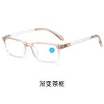 Plastic glasses for reading with Blue ray cut protection, diopters from 0.00 to +4.00, RMC=62-64, KY2825-2老花镜