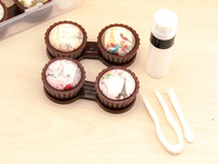 Mini set with contact lens cases ZZ001Tower, 2pcs