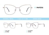 Metal women's frame for glasses MW1056