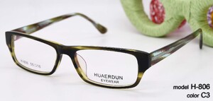 Оправа пластиковая из материала ацетат Huaerdun 华尔顿 H-806