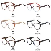 TR90 plastic frame or glasses with blue light protection, with spring hinges FA87224
