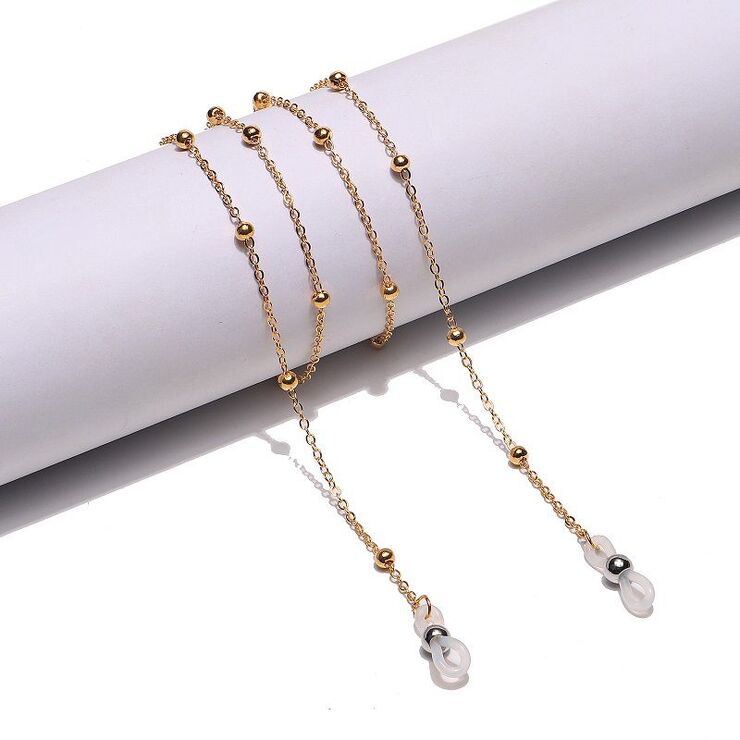 Металлическая нескользящая цепочка, для очков и масок GL1432