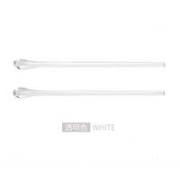 Наконечники на заушники силиконовые 1809, длина 74 мм, круглое отверстие Ø1.4 мм