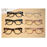 Blue Block TR90 plastic glasses with blue light protection Blue Block, Korean design 6031-KZ