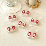 Мини-набор для мягких контактных линз PP-X68玫红熊系