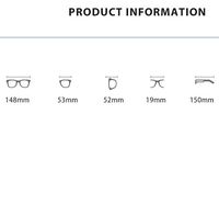 Plastic TR90 Blue Block glasses with blue light protection FENQI F30157