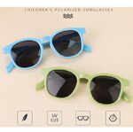 Polarized silicone sunglasses with UV400 protection for kids T11108