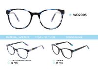 Plastic frames for glasses acetate material WD2003