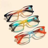 Reading PC plastic gradient glasses with Blue Ray Cut protection and spring hinges KY8083, diopters from 0.00 to +4.00
