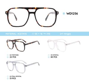 Plastic frames for glasses acetate material WD1256