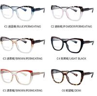 Оправа для очков пластиковая TR90 с защитой от синего света, с флексом FA87210