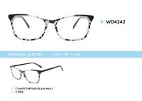 Plastic acetate eyeglasses frame for women WD4242