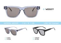 Acetate plastic frames polarized sunglasses WD5077