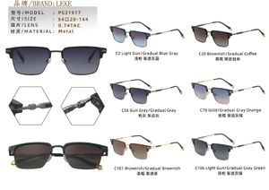 Polarized metal sunglasses Leke L31917