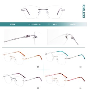 Оправа металлическая безободковая Big City 25629