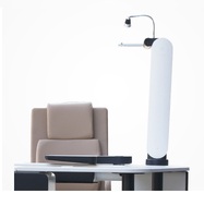 Рабочее место офтальмолога, комбинированный стол с сенсорным управлением + кресло PK-200, столешница 1100*400 мм 