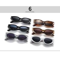 Plastic sunglasses in the shape of a 