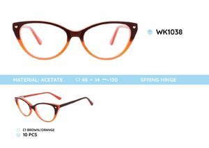 Acetate plastic frames for kids WK1038