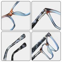 TR90 plastic frame or glasses with blue light protection, with spring hinges FA87222