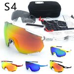 Safety shockproof sports goggles with 3 caps 骑行套装-S4-109