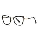 Оправа женская металлическая + TR90, линзы-блюблокеры с защитой от ультрафиолета и синего света More FCS3148