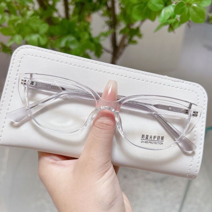 Оправа пластиковая из материала TR90 с линзами Blue Ray Cut MAMO K9144