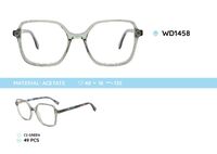 Plastic acetate eyeglasses frame for women WD1458