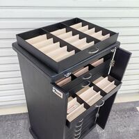 Office box - display case for frames and glasses, with combination locks, for 288/234 slots JS-C230422