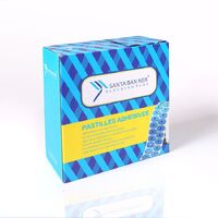 Липкий сегмент (липучки, слиперы, липеды) для линз, противоскользящие накладки для блокировки оптических линз, голубой цвет OA029