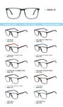 TR-90 plastic frames for glasses, with spring hinges MZ24-31