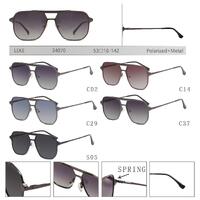 Polarized metal sunglasses for women Leke LK34070