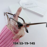 Оправа гибридная, металл + TR90, линзы с Blue Block покрытием SANTA 104