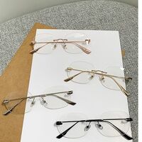 Металлические очки с защитой от синего света Blue Block FENQI F6215