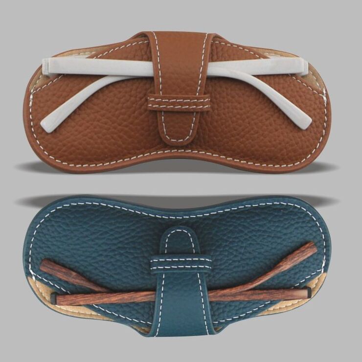 Genuine leather glasses case TB-652003993527