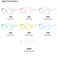 Photochromic plastic glasses with protection Blue Cut KY3375变色镜