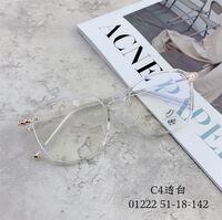 Оправа гибридная, металл + TR90, линзы с Blue Block покрытием SANTA 01222