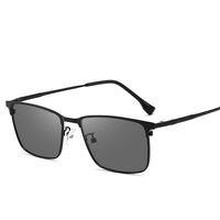 Очки металлические фотохромные с защитой от синего света 9681-GT