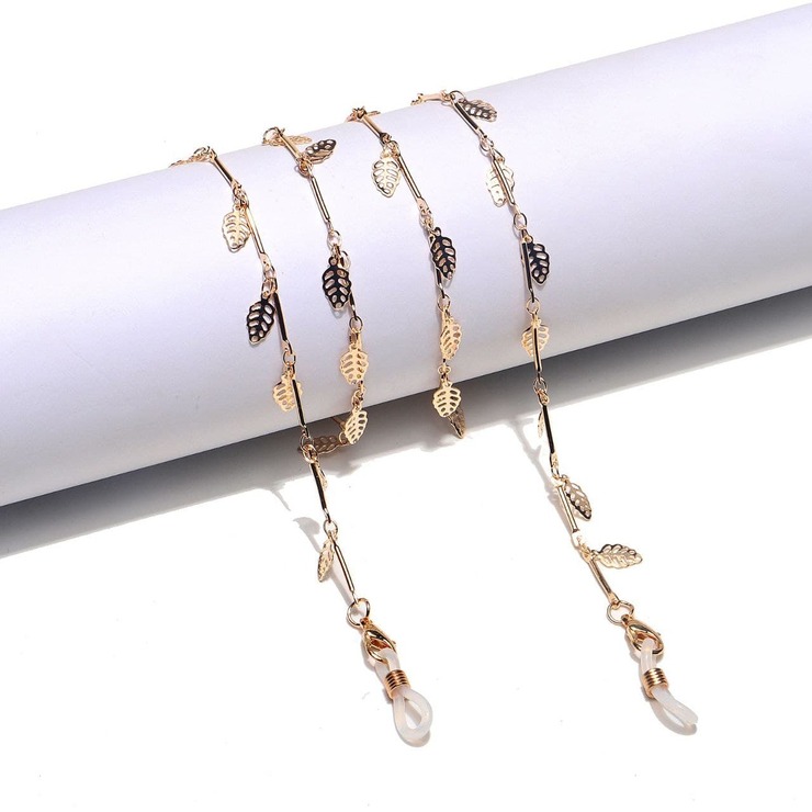 Rhinestone glasses chain GL1254