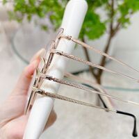 Combined frame (metal + TR90) with Blue Ray Cut protection lenses MAMO F93090