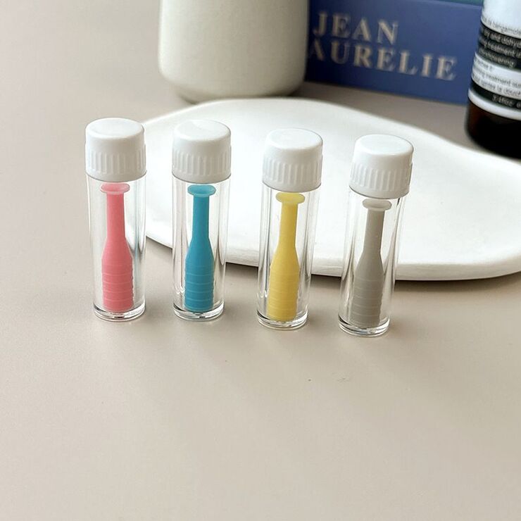 Silicone suction cup for removing hard contact lenses W-4色实心吸棒