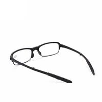Plastic reading glasses 8008折叠 with case, diopters from +1.00 to +4.00, RMC=62-64
