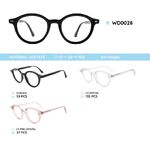 Plastic frames for glasses acetate material WD0028