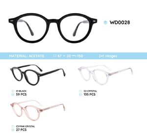Plastic frames for glasses acetate material WD0028