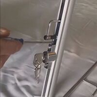 Video instruction for repair and replacement of locks in showcases