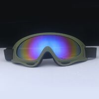 Safety shockproof sports goggles with colorful lenses X400-2-DX