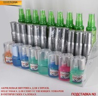 Transparent demonstration stand